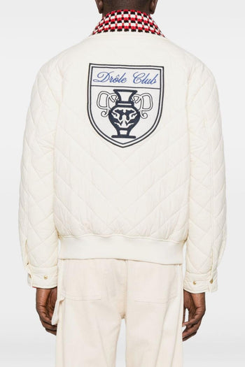 Giubbotto Bianco Uomo Colletto Racing - 3