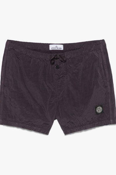 Uomo Boxer Viola Corto