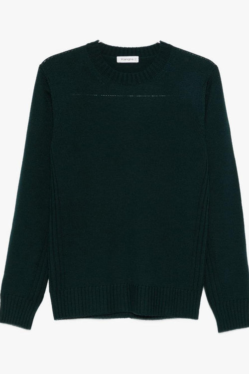 Maglia Verde Uomo Girocollo