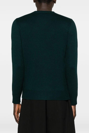 Maglia Verde Uomo Girocollo - 3