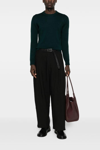 Maglia Verde Uomo Girocollo - 5