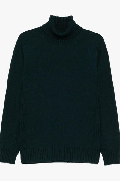 Maglia Verde Uomo Dolcevita