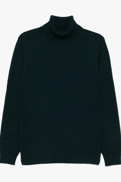 Maglia Verde Uomo Dolcevita