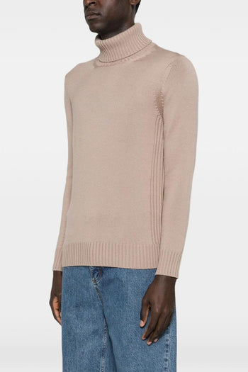 Maglia Grigio Uomo Dolcevita - 4