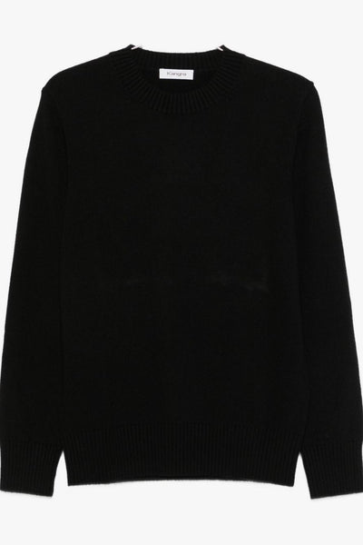 Maglia Nero Uomo Girocollo