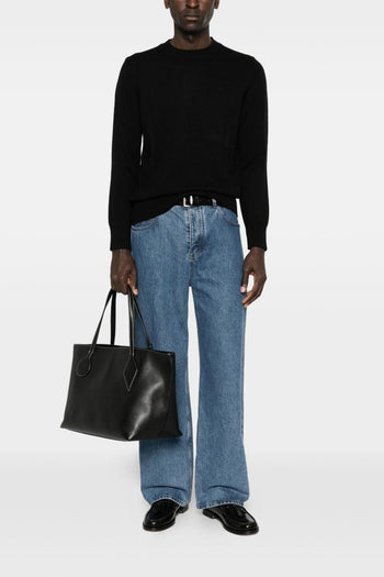 Maglia Nero Uomo Girocollo - 2