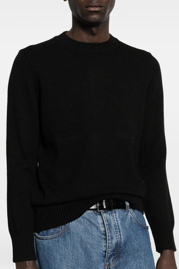 Maglia Nero Uomo Girocollo - 3