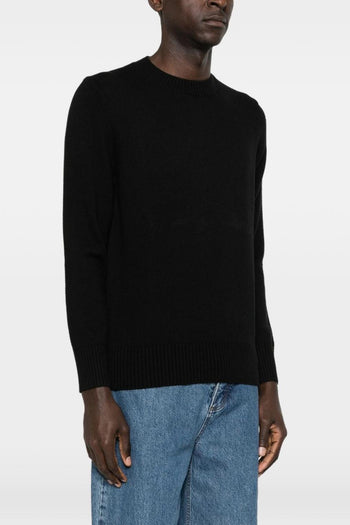 Maglia Nero Uomo Girocollo - 4