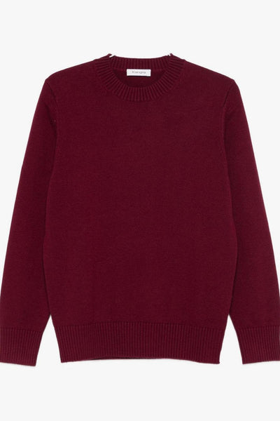 Maglia Rosso Uomo Girocollo