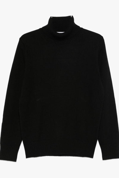 Maglia Nero Uomo Dolcevita