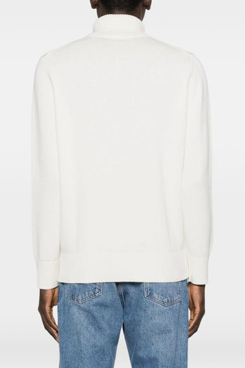 Maglia Beige Uomo Dolcevita - 5