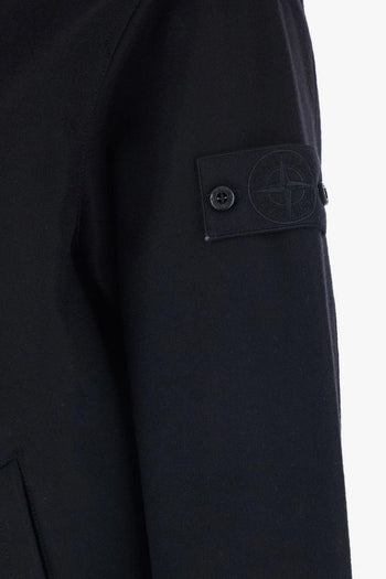 Giacca-Camicia Nero Uomo Colletto Classico - 2