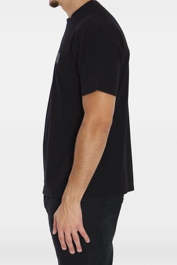 T-shirt Nero Uomo Patch Compass - 4