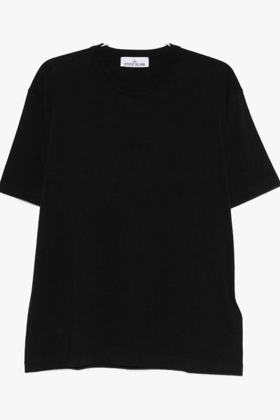 T-shirt Nero Uomo Maniche Corte