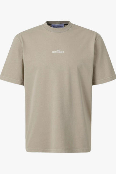 T-Shirt Marrone Uomo Bussola Posteriore