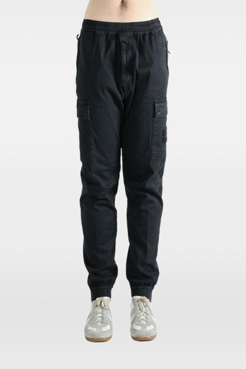 Pantalone Nero Uomo Cargo
