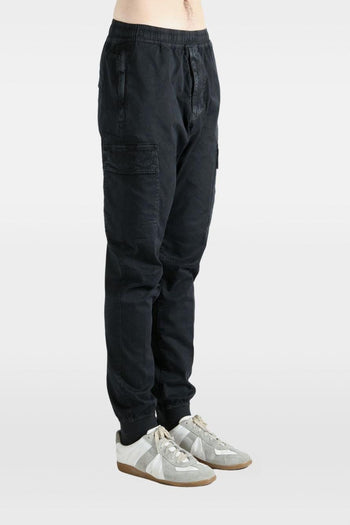 Pantalone Nero Uomo Cargo - 2