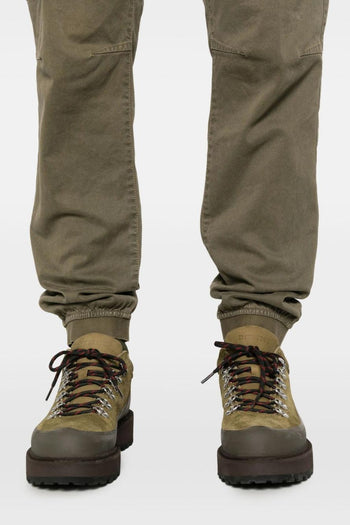 Pantalone Verde Uomo Cargo - 4