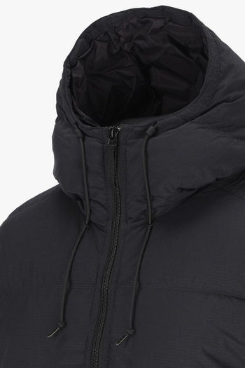 Parka Nero Uomo con Cappuccio - 2