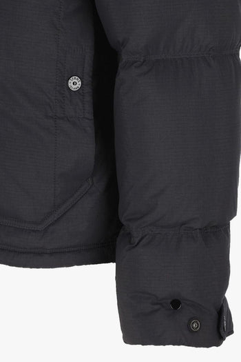 Parka Nero Uomo con Cappuccio - 4