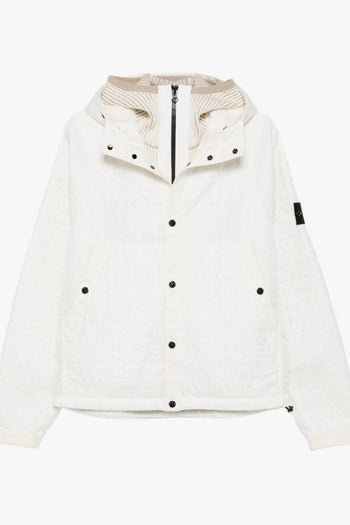 Parka Crinkle Reps NY Uomo Bianco - 5