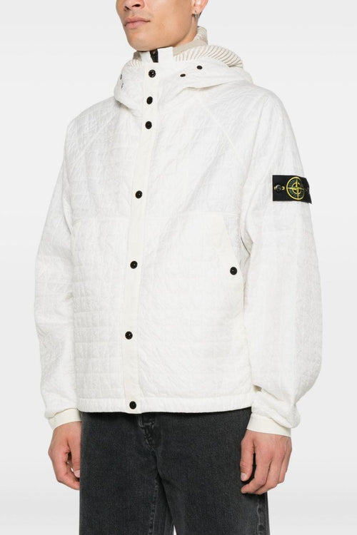 Parka Crinkle Reps NY Uomo Bianco