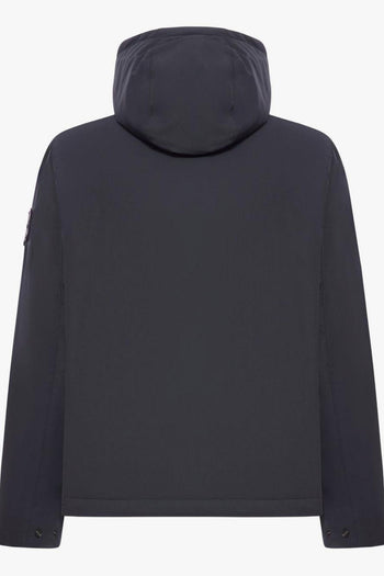 Giacca Nero Uomo Imbottita con Cappuccio - 2