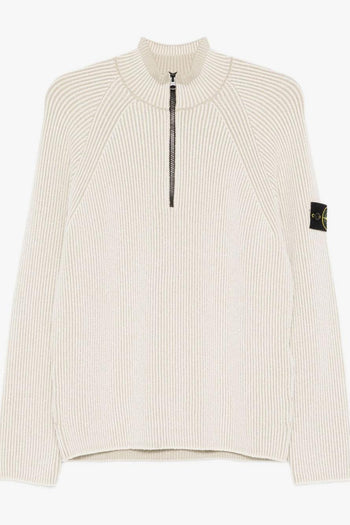 Maglia Bianco Uomo a Coste - 5