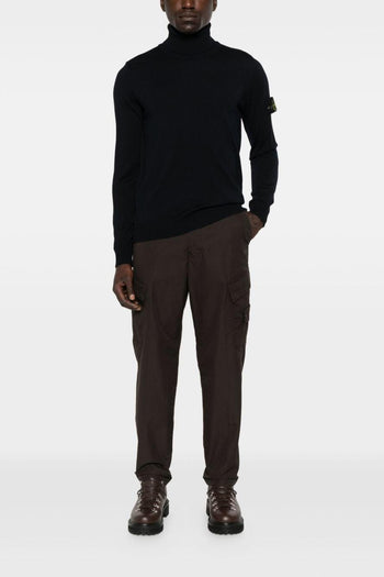 Maglia Blu Uomo Dolcevita - 2