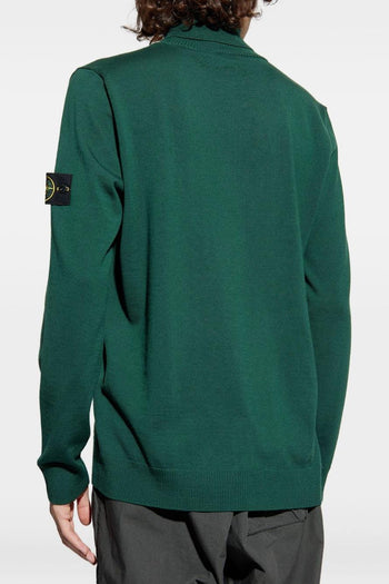 Maglia Verde Uomo Dolcevita - 3