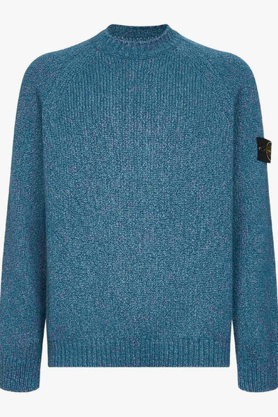 Maglia Azzurro Uomo Maniche Raglan