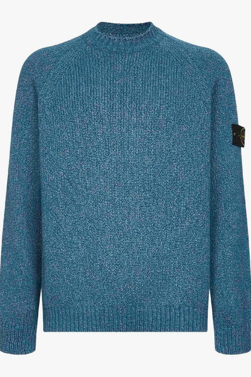 Maglia Azzurro Uomo Maniche Raglan