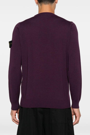 Maglia Viola Uomo Girocollo - 3