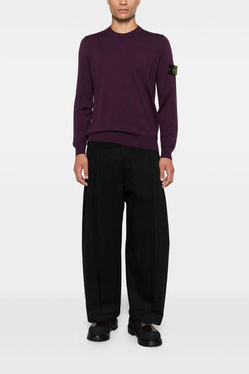 Maglia Viola Uomo Girocollo - 4