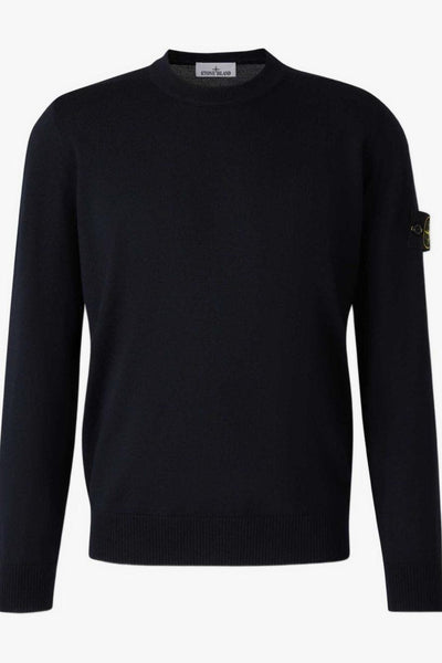 Maglia Blu Uomo Girocollo