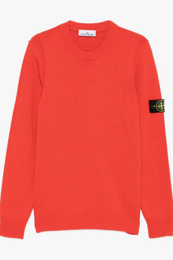 Maglia Rosso Uomo Girocollo - 5