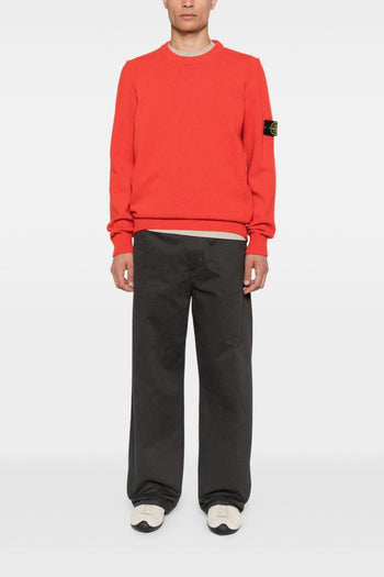 Maglia Rosso Uomo Girocollo - 2