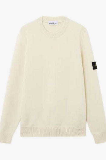 Maglia Bianco Uomo Girocollo - 5