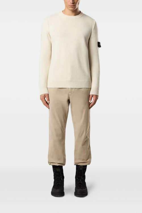 Maglia Bianco Uomo Girocollo