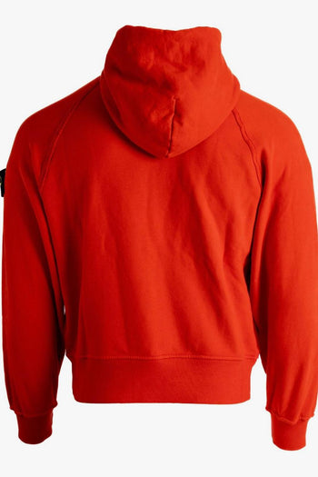 Felpa Rosso Uomo Maniche Raglan - 3