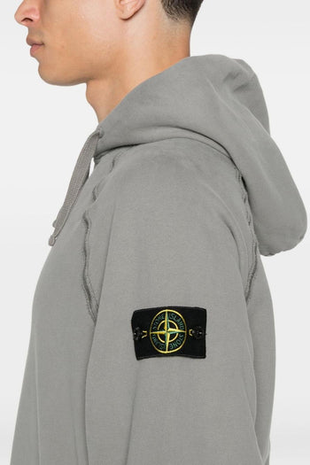 Felpa Grigio Uomo Maniche Raglan - 4