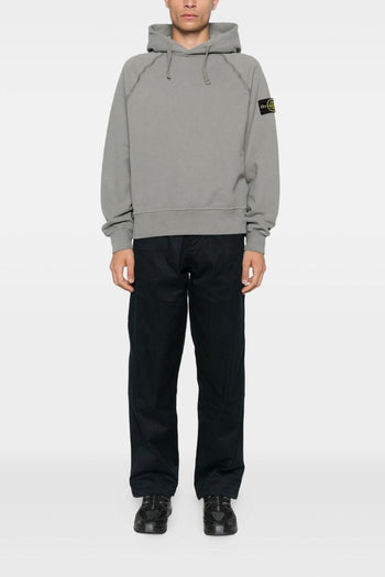 Felpa Grigio Uomo Maniche Raglan - 2