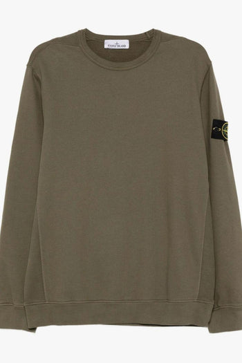 Felpa Verde Uomo Maniche Lunghe - 5