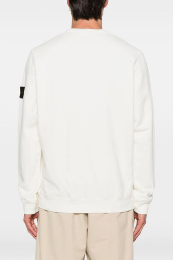 Felpa Bianco Uomo Maniche Lunghe - 3