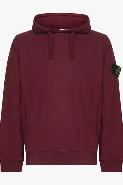 Felpa Viola Uomo Patch Logo