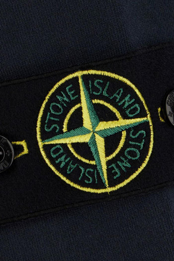 Felpa Blu Uomo Patch Bussola - 3