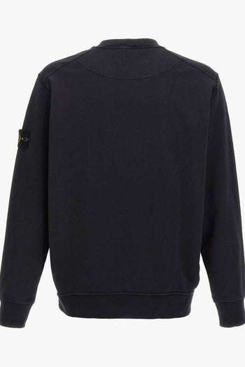 Felpa Nero Uomo Patch Bussola - 2