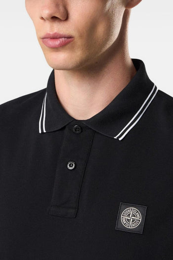 Cappellino Nero Uomo a Costine - 4