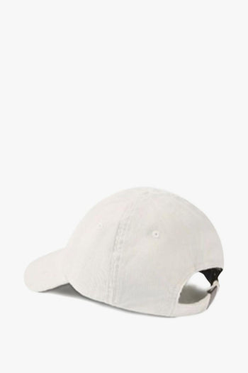 Cappellino Bianco Uomo con Visiera - 2