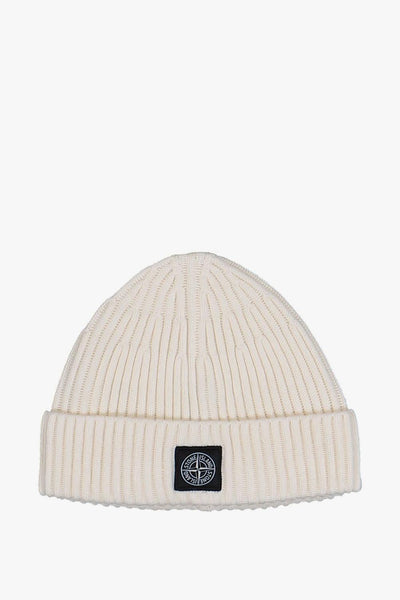 Cappellino Bianco Uomo Patch Logo